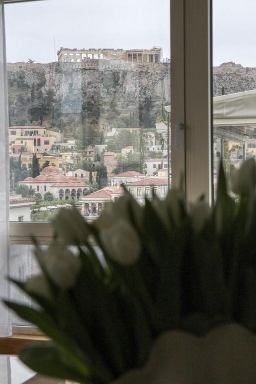 アテネSunny Luxury Loft,Stunning Acropolis View, Jacuzziアパートメント エクステリア 写真