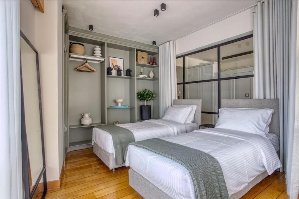 アテネSunny Luxury Loft,Stunning Acropolis View, Jacuzziアパートメント エクステリア 写真